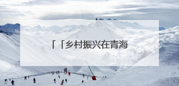 「乡村振兴在青海」“驻村”更“助村” 实干促振兴