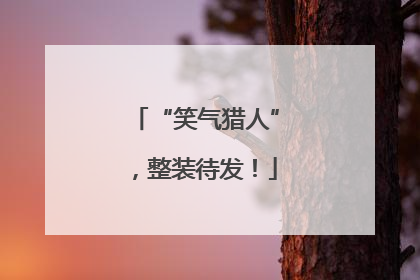 “笑气猎人”，整装待发！