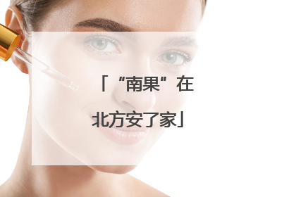 “南果”在北方安了家
