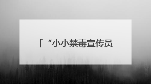 “小小禁毒宣传员”训练营效果好