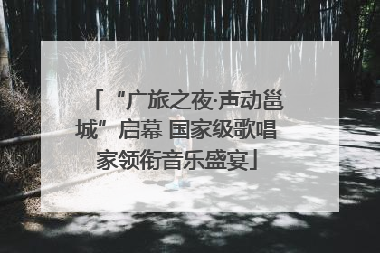 “广旅之夜·声动邕城”启幕 国家级歌唱家领衔音乐盛宴