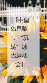 秦皇岛昌黎：“玩转”冰雪运动会
