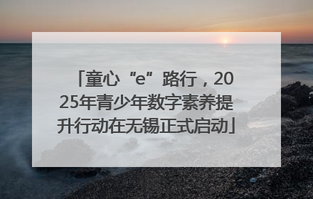 童心“e”路行，2025年青少年数字素养提升行动在无锡正式启动