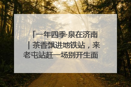 一年四季·泉在济南｜茶香飘进地铁站，来老屯站赶一场别开生面的“茶韵市集”！