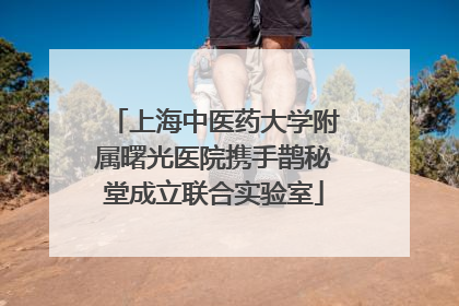 上海中医药大学附属曙光医院携手鹊秘堂成立联合实验室