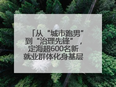 从“城市跑男”到“治理先锋”，定海超600名新就业群体化身基层治理“新力量”