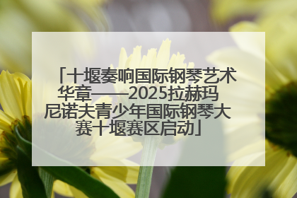 十堰奏响国际钢琴艺术华章——2025拉赫玛尼诺夫青少年国际钢琴大赛十堰赛区启动
