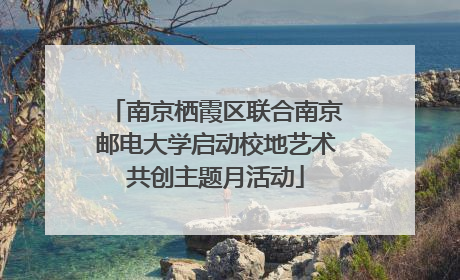 南京栖霞区联合南京邮电大学启动校地艺术共创主题月活动