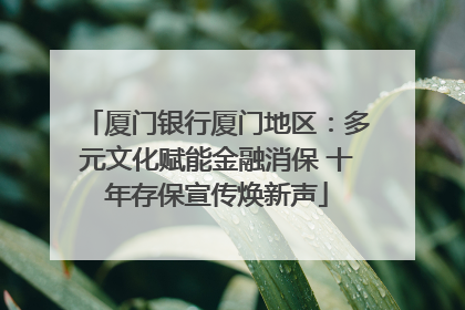 厦门银行厦门地区：多元文化赋能金融消保 十年存保宣传焕新声