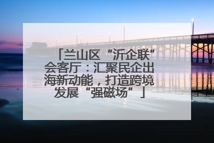 兰山区“沂企联”会客厅：汇聚民企出海新动能，打造跨境发展“强磁场”