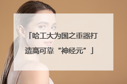 哈工大为国之重器打造高可靠“神经元”