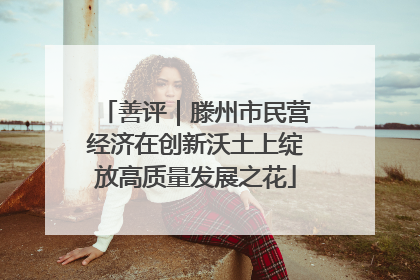 善评｜滕州市民营经济在创新沃土上绽放高质量发展之花