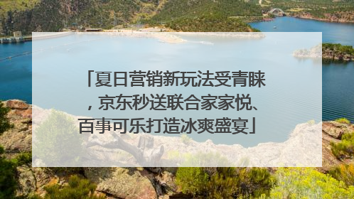 夏日营销新玩法受青睐，京东秒送联合家家悦、百事可乐打造冰爽盛宴