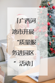 广西河池市开展“质量服务进园区”活动