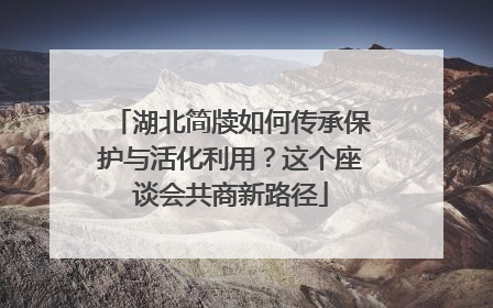 湖北简牍如何传承保护与活化利用？这个座谈会共商新路径