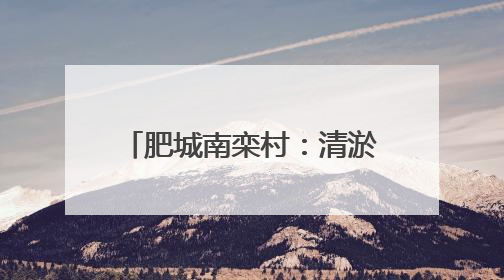 肥城南栾村：清淤疏堵防大汛保平安