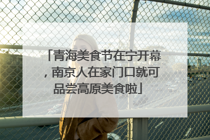 青海美食节在宁开幕，南京人在家门口就可品尝高原美食啦